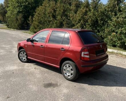 Красный Шкода Фабия, объемом двигателя 1.2 л и пробегом 253 тыс. км за 3750 $, фото 24 на Automoto.ua