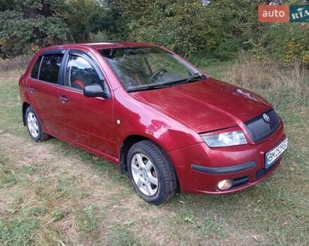 Красный Шкода Фабия, объемом двигателя 1.2 л и пробегом 265 тыс. км за 3200 $, фото 10 на Automoto.ua