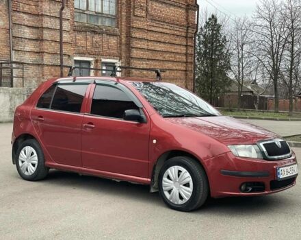 Красный Шкода Фабия, объемом двигателя 1.2 л и пробегом 250 тыс. км за 1650 $, фото 5 на Automoto.ua