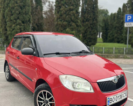 Червоний Шкода Фабія, об'ємом двигуна 1.2 л та пробігом 217 тис. км за 4400 $, фото 1 на Automoto.ua
