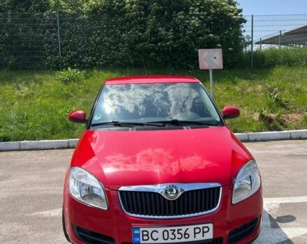 Красный Шкода Фабия, объемом двигателя 1.2 л и пробегом 178 тыс. км за 5600 $, фото 1 на Automoto.ua