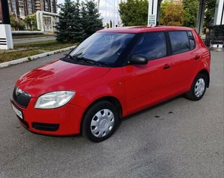 Красный Шкода Фабия, объемом двигателя 1.4 л и пробегом 250 тыс. км за 3550 $, фото 1 на Automoto.ua