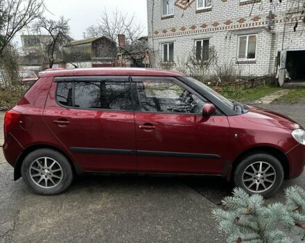 Красный Шкода Фабия, объемом двигателя 1.4 л и пробегом 198 тыс. км за 4500 $, фото 5 на Automoto.ua