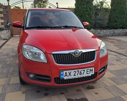 Красный Шкода Фабия, объемом двигателя 1.2 л и пробегом 113 тыс. км за 4500 $, фото 12 на Automoto.ua