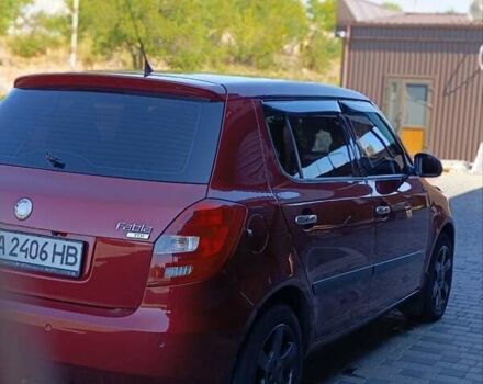 Красный Шкода Фабия, объемом двигателя 1.4 л и пробегом 200 тыс. км за 4950 $, фото 5 на Automoto.ua