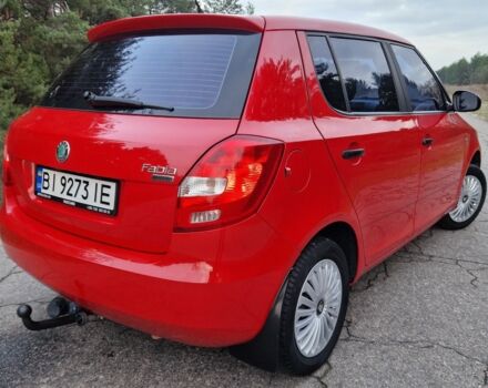 Красный Шкода Фабия, объемом двигателя 1.4 л и пробегом 224 тыс. км за 4750 $, фото 2 на Automoto.ua