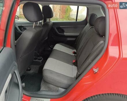 Красный Шкода Фабия, объемом двигателя 1.39 л и пробегом 185 тыс. км за 5450 $, фото 12 на Automoto.ua
