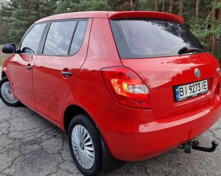 Красный Шкода Фабия, объемом двигателя 1.4 л и пробегом 224 тыс. км за 4750 $, фото 3 на Automoto.ua