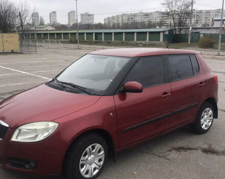 Красный Шкода Фабия, объемом двигателя 1.6 л и пробегом 179 тыс. км за 5750 $, фото 7 на Automoto.ua