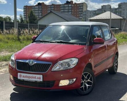 Красный Шкода Фабия, объемом двигателя 1.6 л и пробегом 163 тыс. км за 5999 $, фото 3 на Automoto.ua