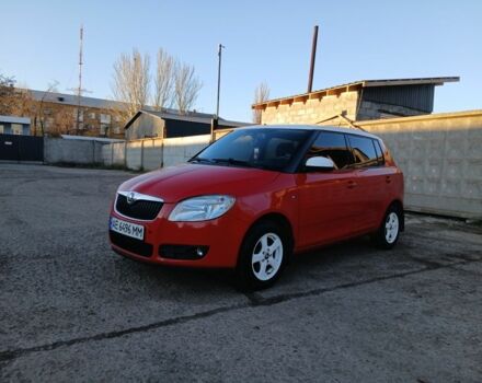 Красный Шкода Фабия, объемом двигателя 1.4 л и пробегом 176 тыс. км за 6000 $, фото 2 на Automoto.ua