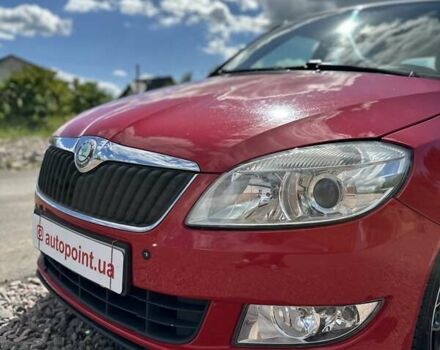 Красный Шкода Фабия, объемом двигателя 1.6 л и пробегом 163 тыс. км за 5999 $, фото 4 на Automoto.ua