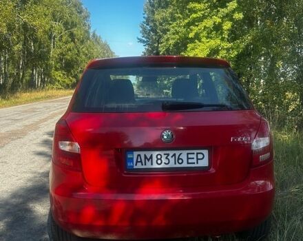 Красный Шкода Фабия, объемом двигателя 1.2 л и пробегом 79 тыс. км за 5700 $, фото 5 на Automoto.ua