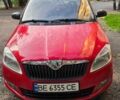 Красный Шкода Фабия, объемом двигателя 1.2 л и пробегом 129 тыс. км за 5600 $, фото 1 на Automoto.ua