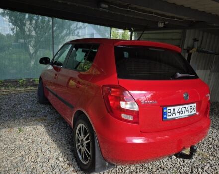 Красный Шкода Фабия, объемом двигателя 1.6 л и пробегом 158 тыс. км за 7000 $, фото 2 на Automoto.ua