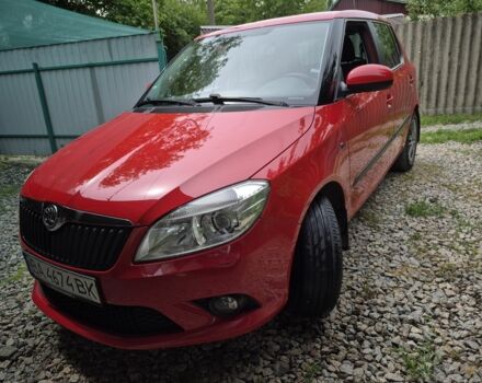Красный Шкода Фабия, объемом двигателя 1.6 л и пробегом 158 тыс. км за 7000 $, фото 1 на Automoto.ua