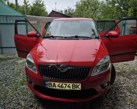 Красный Шкода Фабия, объемом двигателя 1.6 л и пробегом 158 тыс. км за 7000 $, фото 12 на Automoto.ua