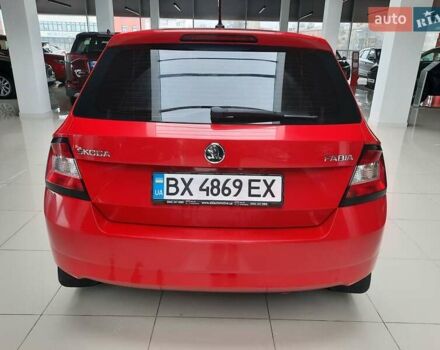 Красный Шкода Фабия, объемом двигателя 1.2 л и пробегом 107 тыс. км за 7490 $, фото 7 на Automoto.ua
