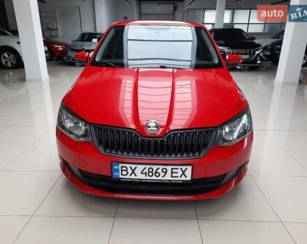 Красный Шкода Фабия, объемом двигателя 1.2 л и пробегом 107 тыс. км за 7490 $, фото 2 на Automoto.ua