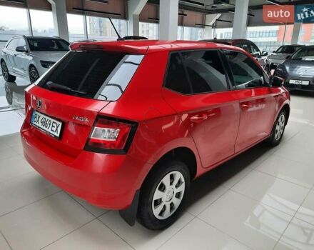 Красный Шкода Фабия, объемом двигателя 1.2 л и пробегом 107 тыс. км за 7490 $, фото 6 на Automoto.ua
