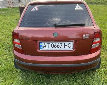 Червоний Шкода Фабія, об'ємом двигуна 1.4 л та пробігом 220 тис. км за 2900 $, фото 3 на Automoto.ua
