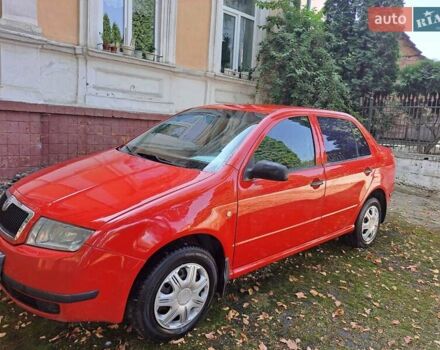 Червоний Шкода Фабія, об'ємом двигуна 1.4 л та пробігом 210 тис. км за 3500 $, фото 1 на Automoto.ua