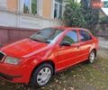 Красный Шкода Фабия, объемом двигателя 1.4 л и пробегом 210 тыс. км за 3500 $, фото 1 на Automoto.ua