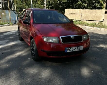 Красный Шкода Фабия, объемом двигателя 1.2 л и пробегом 219 тыс. км за 2600 $, фото 3 на Automoto.ua