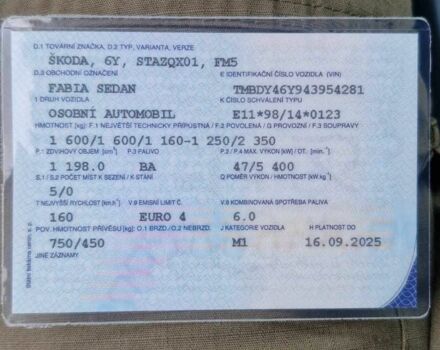 Красный Шкода Фабия, объемом двигателя 1.2 л и пробегом 150 тыс. км за 2500 $, фото 1 на Automoto.ua