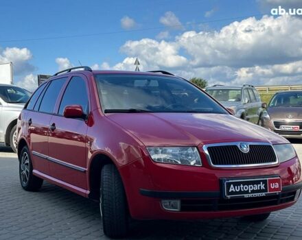 Червоний Шкода Фабія, об'ємом двигуна 1.4 л та пробігом 282 тис. км за 4890 $, фото 2 на Automoto.ua