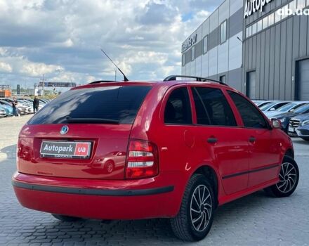 Червоний Шкода Фабія, об'ємом двигуна 1.4 л та пробігом 282 тис. км за 4890 $, фото 7 на Automoto.ua