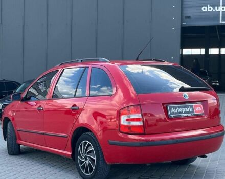 Червоний Шкода Фабія, об'ємом двигуна 1.4 л та пробігом 282 тис. км за 4890 $, фото 5 на Automoto.ua