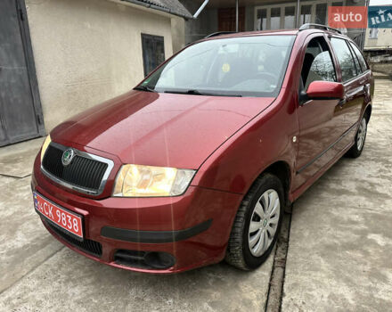 Красный Шкода Фабия, объемом двигателя 1.4 л и пробегом 169 тыс. км за 4200 $, фото 24 на Automoto.ua