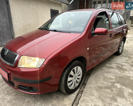 Красный Шкода Фабия, объемом двигателя 1.4 л и пробегом 169 тыс. км за 4200 $, фото 26 на Automoto.ua