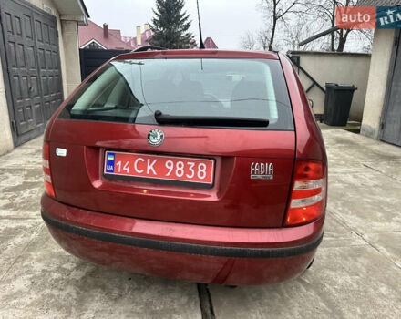 Красный Шкода Фабия, объемом двигателя 1.4 л и пробегом 169 тыс. км за 4200 $, фото 20 на Automoto.ua