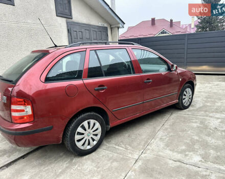 Красный Шкода Фабия, объемом двигателя 1.4 л и пробегом 169 тыс. км за 4200 $, фото 17 на Automoto.ua