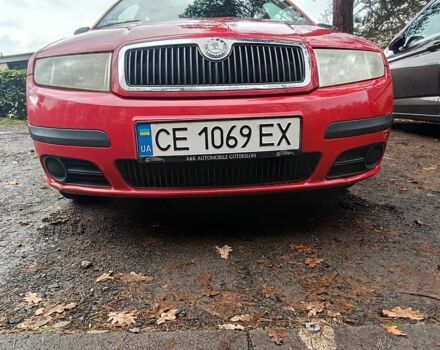 Червоний Шкода Фабія, об'ємом двигуна 1.4 л та пробігом 159 тис. км за 3830 $, фото 4 на Automoto.ua