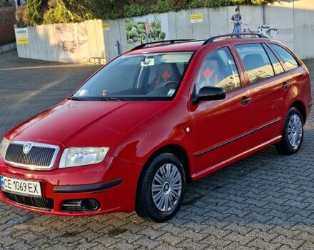 Червоний Шкода Фабія, об'ємом двигуна 1.4 л та пробігом 159 тис. км за 3830 $, фото 1 на Automoto.ua
