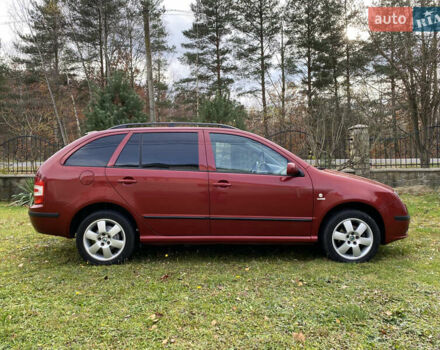 Красный Шкода Фабия, объемом двигателя 1.39 л и пробегом 194 тыс. км за 4490 $, фото 12 на Automoto.ua