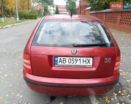 Червоний Шкода Фабія, об'ємом двигуна 1.2 л та пробігом 125 тис. км за 4000 $, фото 7 на Automoto.ua