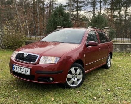 Червоний Шкода Фабія, об'ємом двигуна 1.4 л та пробігом 193 тис. км за 4550 $, фото 1 на Automoto.ua