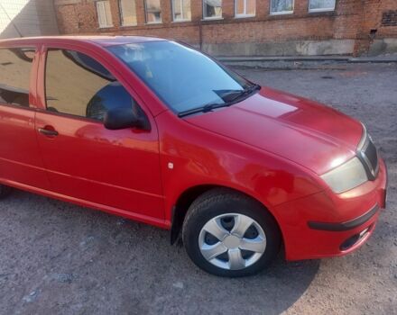 Красный Шкода Фабия, объемом двигателя 1.4 л и пробегом 292 тыс. км за 5000 $, фото 7 на Automoto.ua