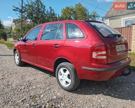 Красный Шкода Фабия, объемом двигателя 1.2 л и пробегом 204 тыс. км за 2750 $, фото 9 на Automoto.ua