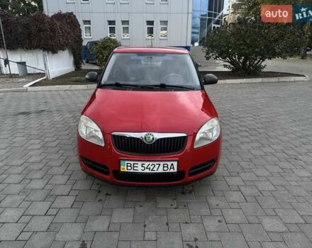 Красный Шкода Фабия, объемом двигателя 1.39 л и пробегом 146 тыс. км за 6200 $, фото 1 на Automoto.ua