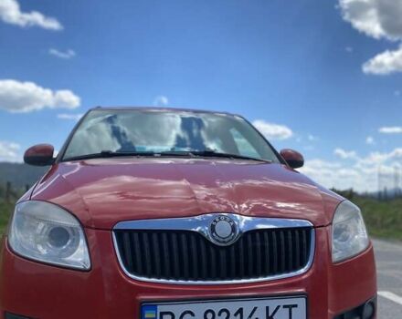 Красный Шкода Фабия, объемом двигателя 1.39 л и пробегом 246 тыс. км за 4600 $, фото 15 на Automoto.ua