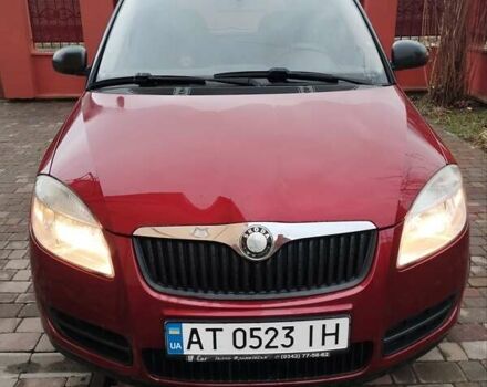 Красный Шкода Фабия, объемом двигателя 1.4 л и пробегом 162 тыс. км за 4850 $, фото 8 на Automoto.ua