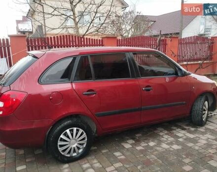 Червоний Шкода Фабія, об'ємом двигуна 1.4 л та пробігом 162 тис. км за 4850 $, фото 4 на Automoto.ua