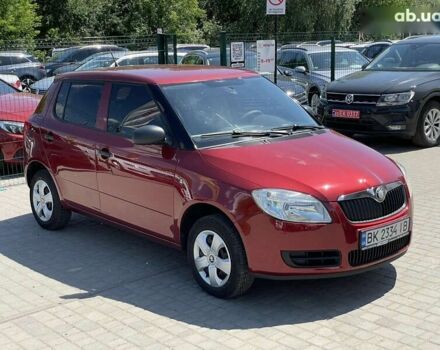 Красный Шкода Фабия, объемом двигателя 1.2 л и пробегом 203 тыс. км за 4755 $, фото 9 на Automoto.ua
