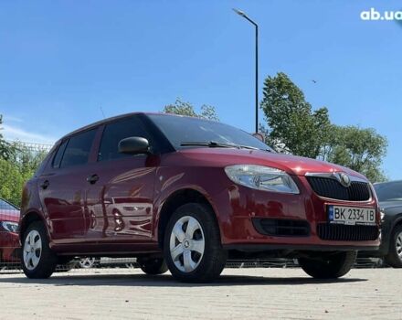 Красный Шкода Фабия, объемом двигателя 1.2 л и пробегом 203 тыс. км за 4755 $, фото 10 на Automoto.ua