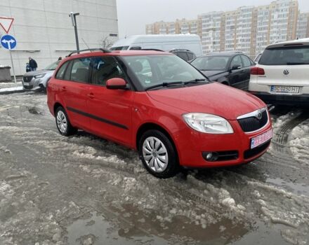 Красный Шкода Фабия, объемом двигателя 1.6 л и пробегом 173 тыс. км за 6750 $, фото 2 на Automoto.ua